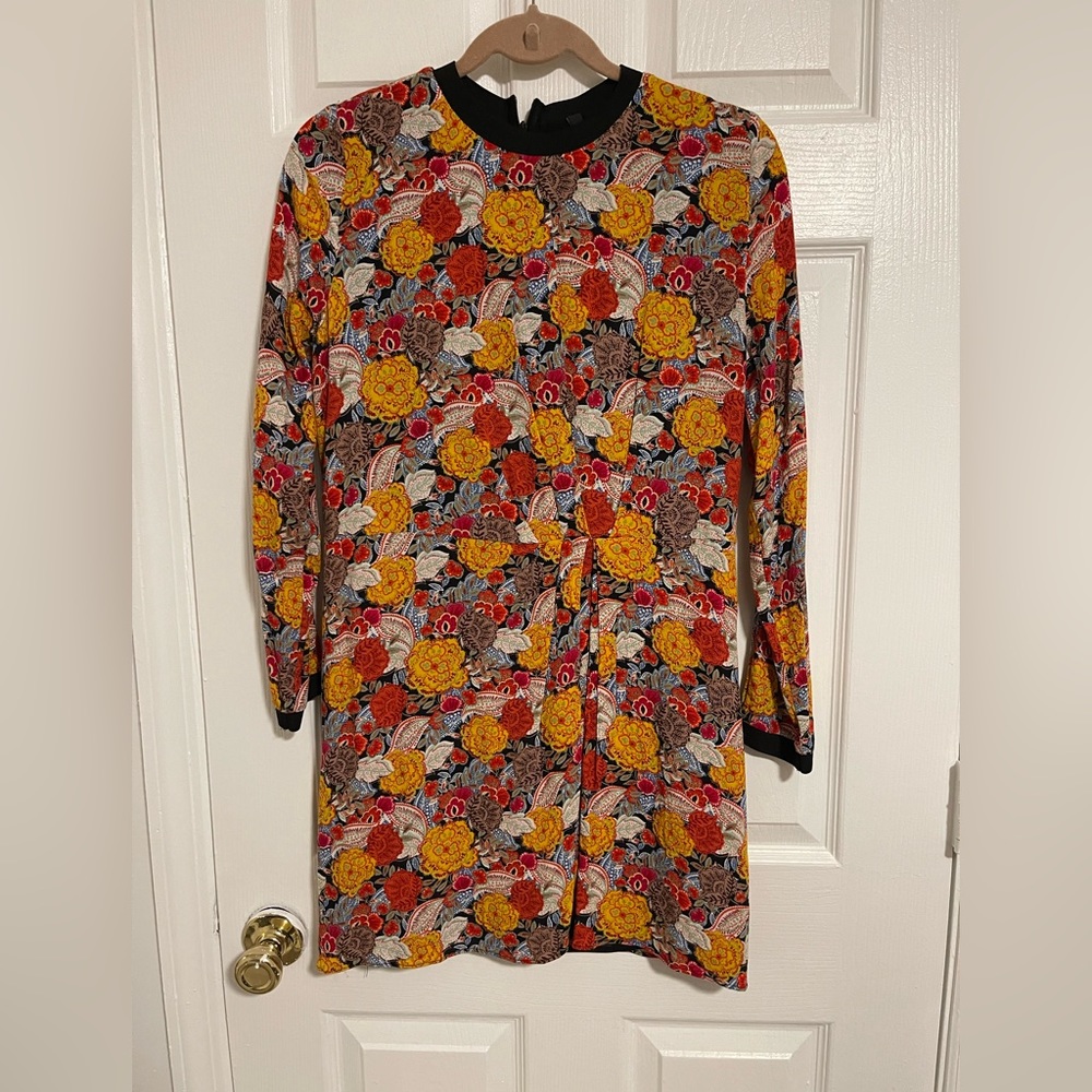 TRF Collection Floral mini dress size L
